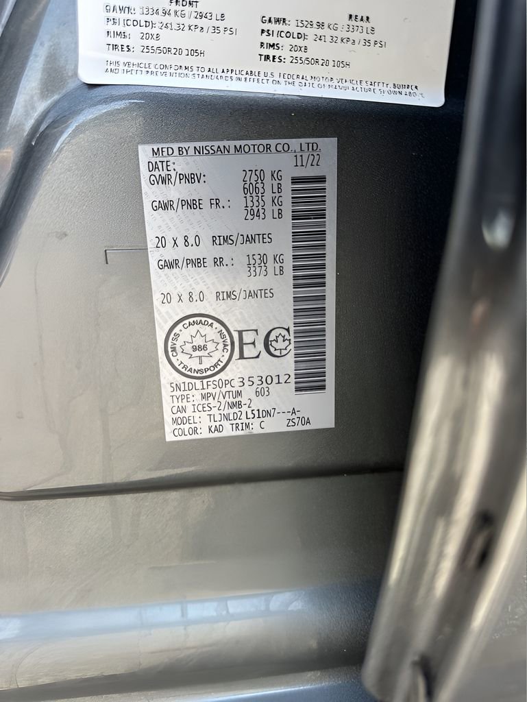 Used 2023 INFINITI QX60 Luxe image 33