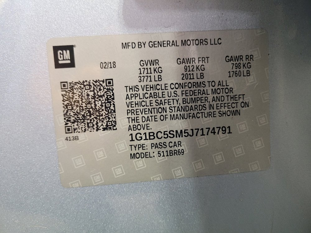 Used 2018 Chevrolet Cruze LS FWD image 33