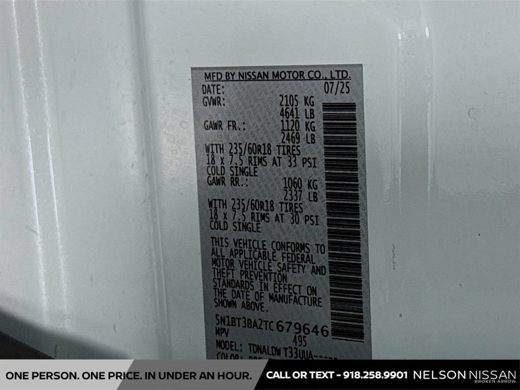 Certified 2026 Nissan Rogue SV FWD image 29