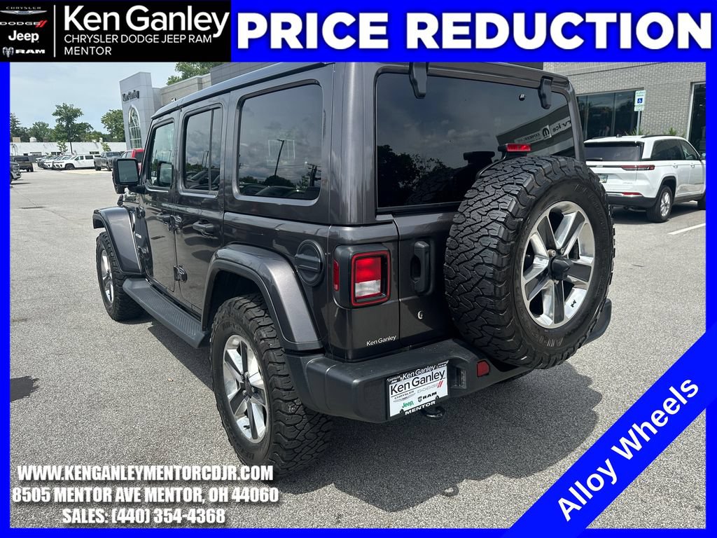 Used 2018 Jeep Wrangler Unlimited Sahara w/ Uconnect 4C Nav & Sound Group AWD/4WD image 6