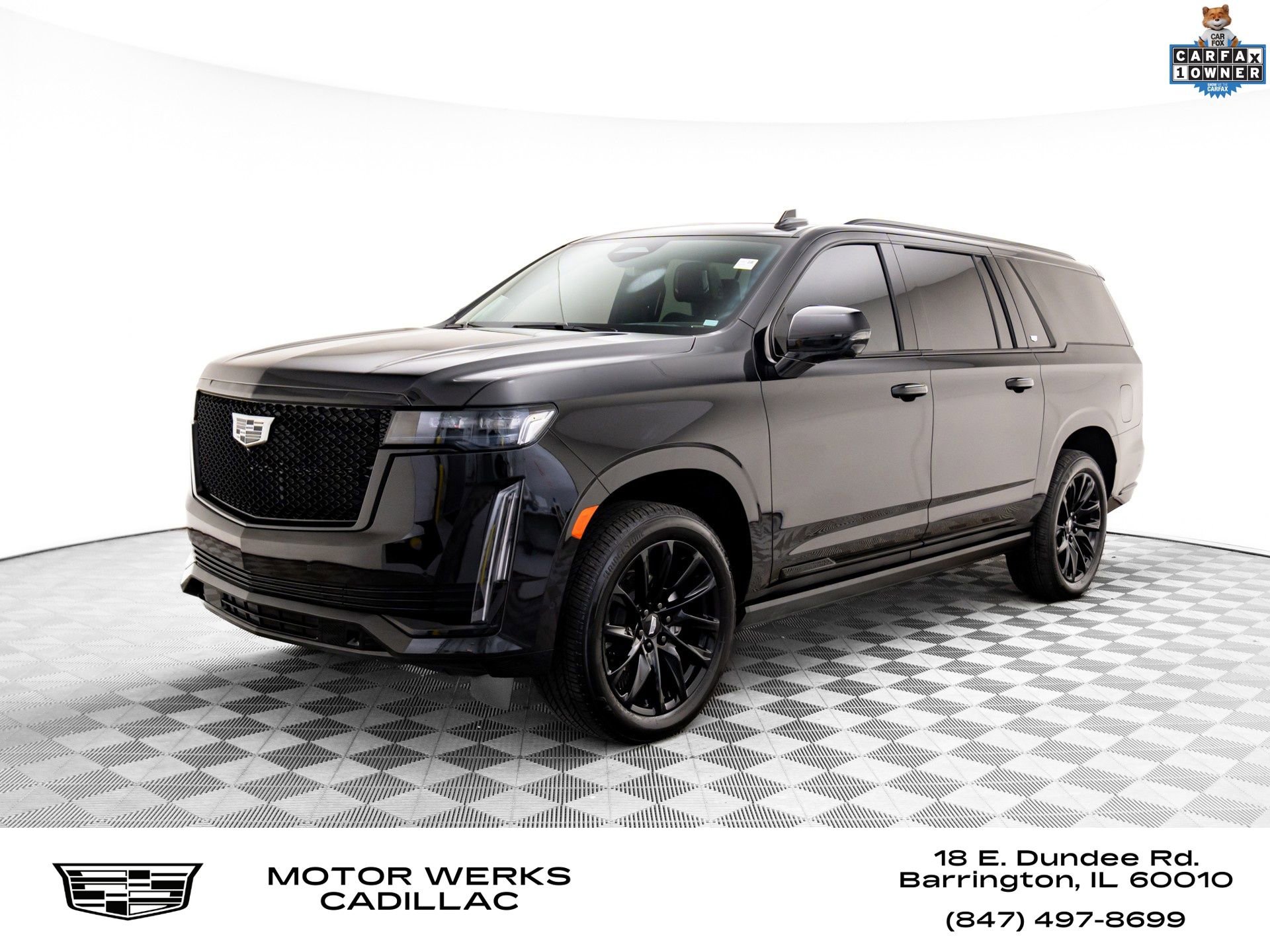 Certified 2024 Cadillac Escalade ESV Sport Platinum w/ LPO, ONYX Package image 1