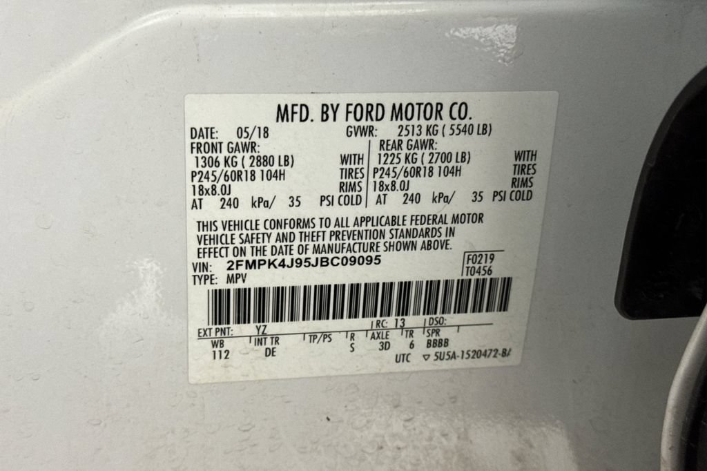 Used 2018 Ford Edge SEL AWD/4WD image 29