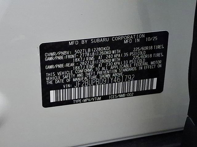 New 2026 Subaru Outback Premium image 24