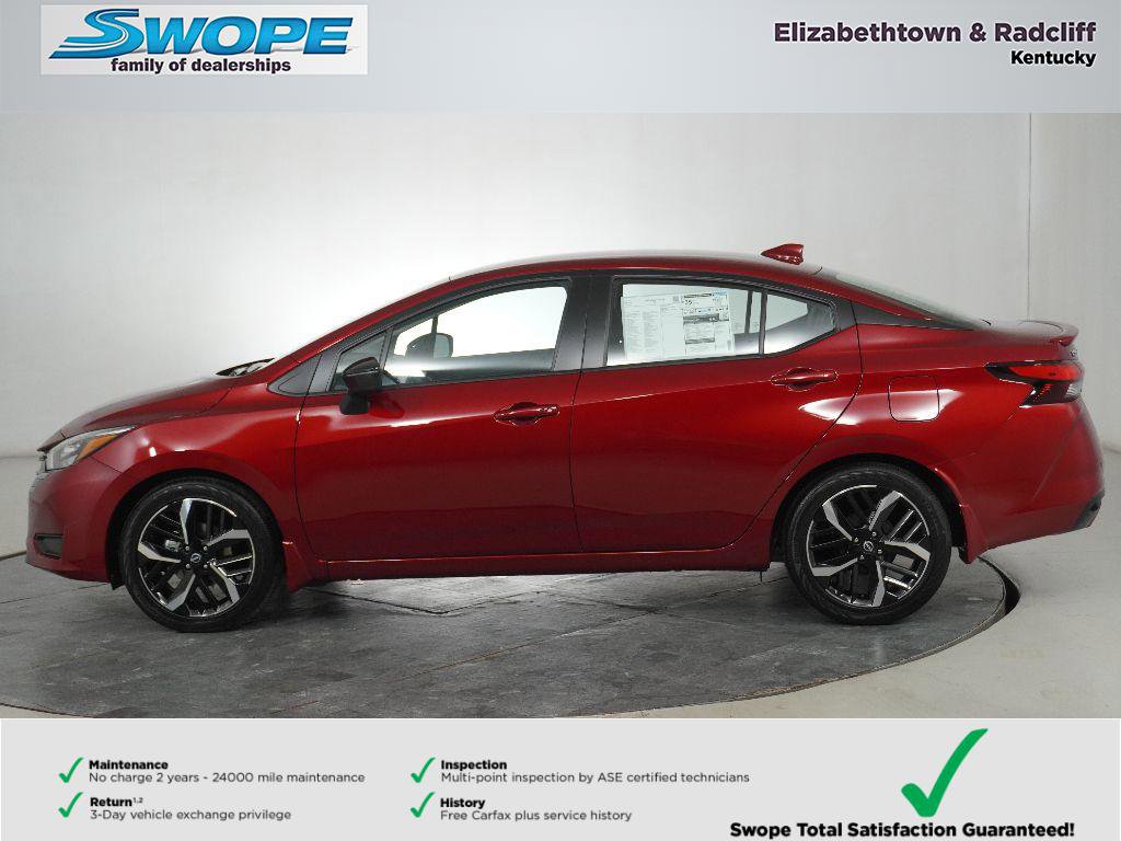 New 2025 Nissan Versa SR w/ Trunk Package image 7