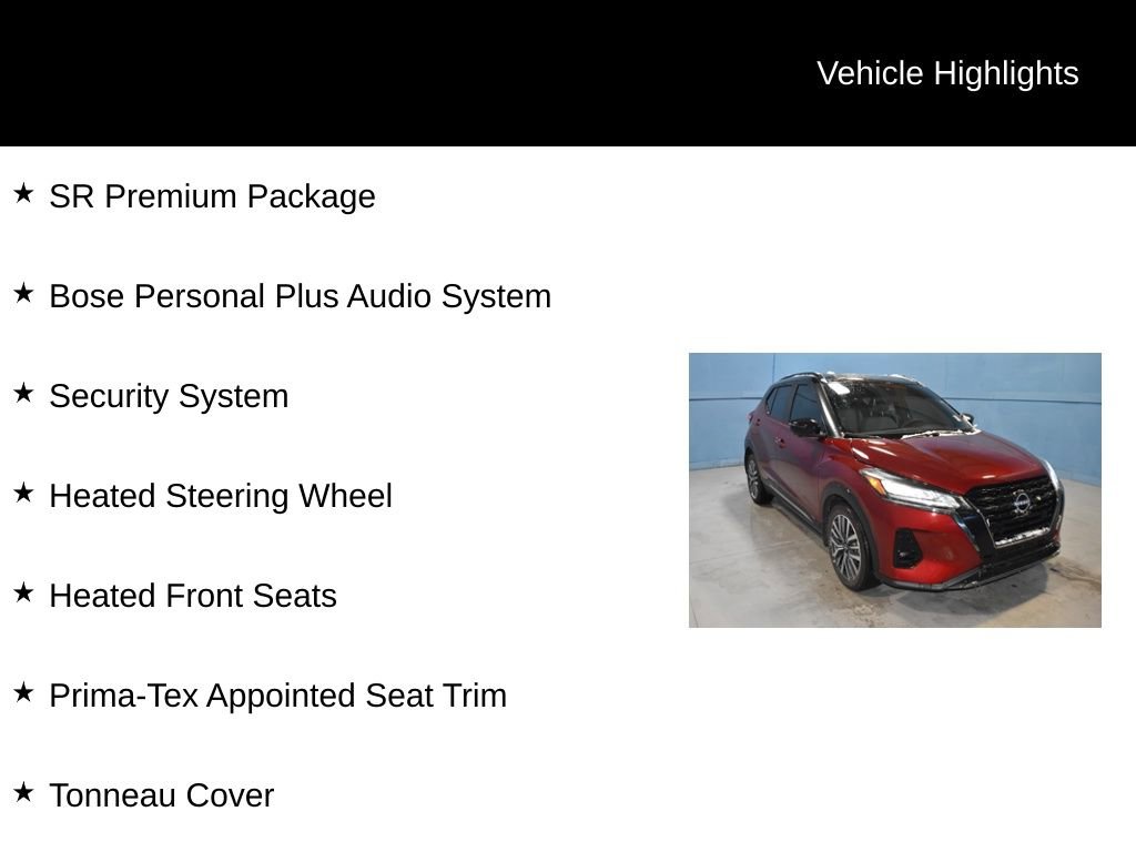 Certified 2023 Nissan Kicks SR w/ SR Premium Package image 33