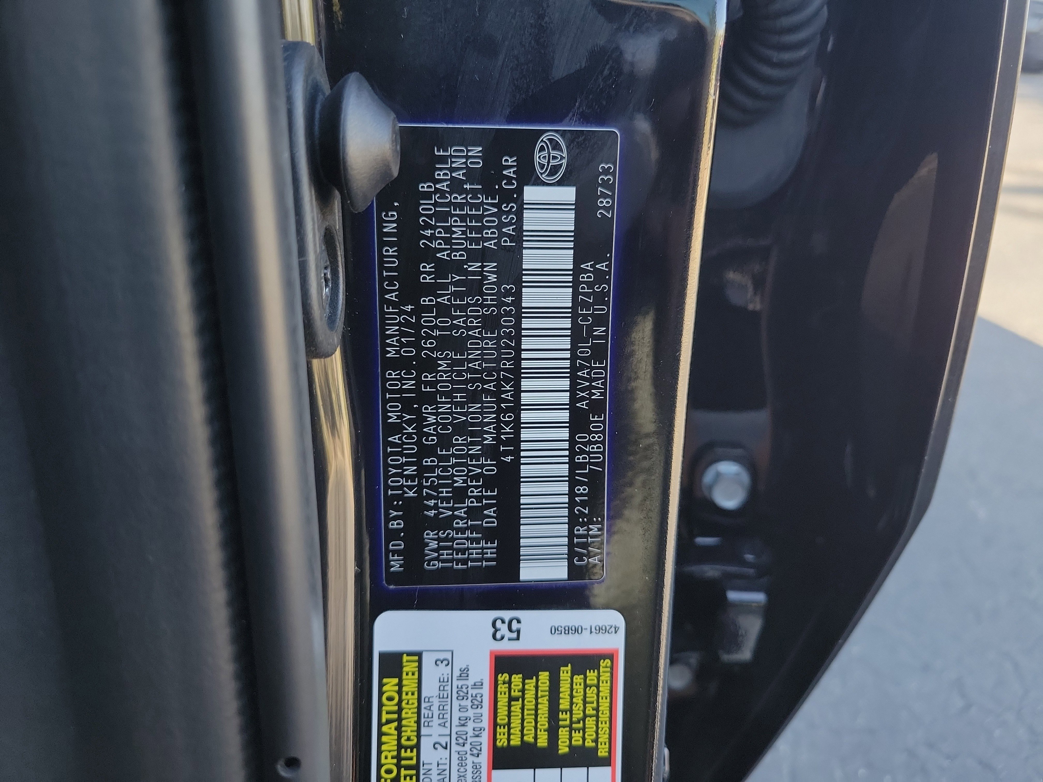 Used 2024 Toyota Camry XSE image 29