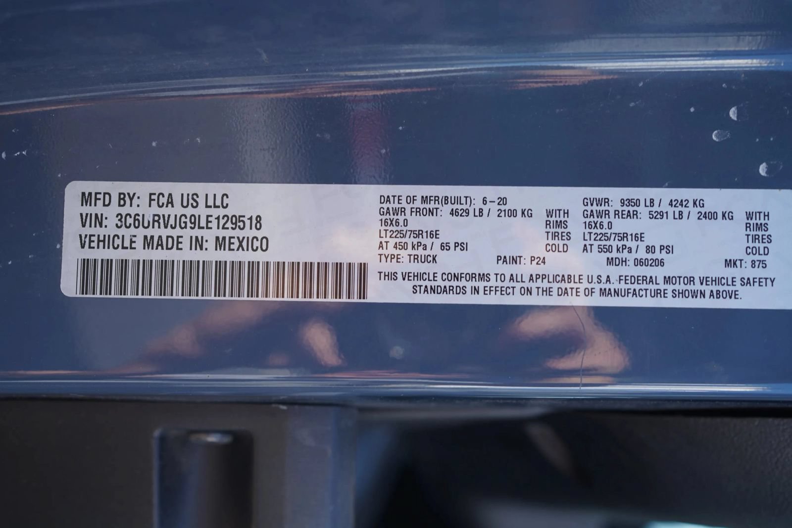 Used 2020 RAM ProMaster 3500 FWD image 22
