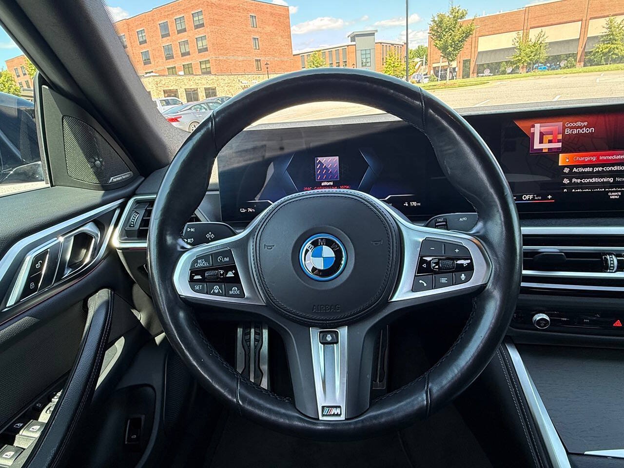 Used 2023 BMW i4 eDrive40 w/ M Sport Package RWD image 17