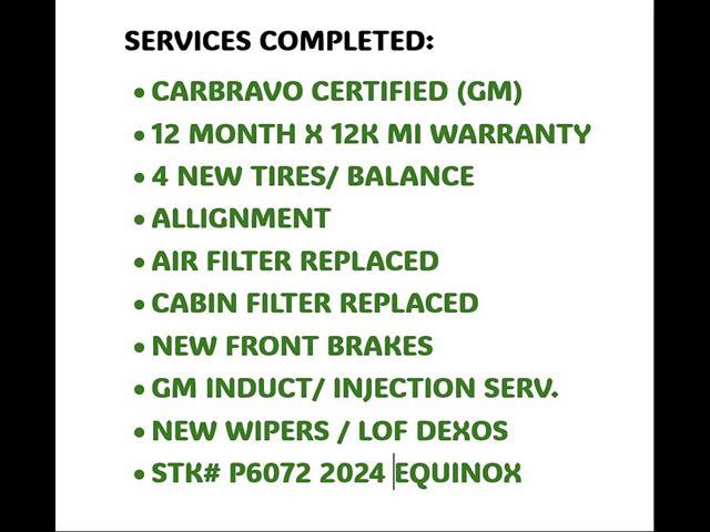 Certified 2024 Chevrolet Equinox LT AWD/4WD image 41