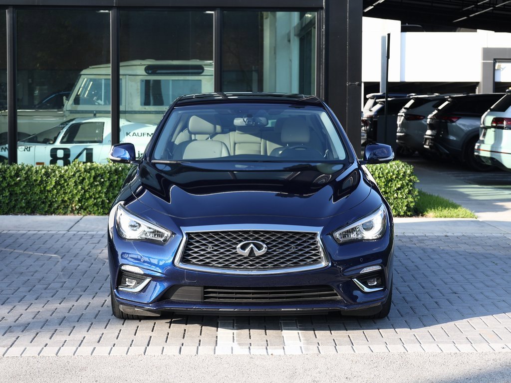 Used 2022 INFINITI Q50 Luxe w/ Cargo Package image 3