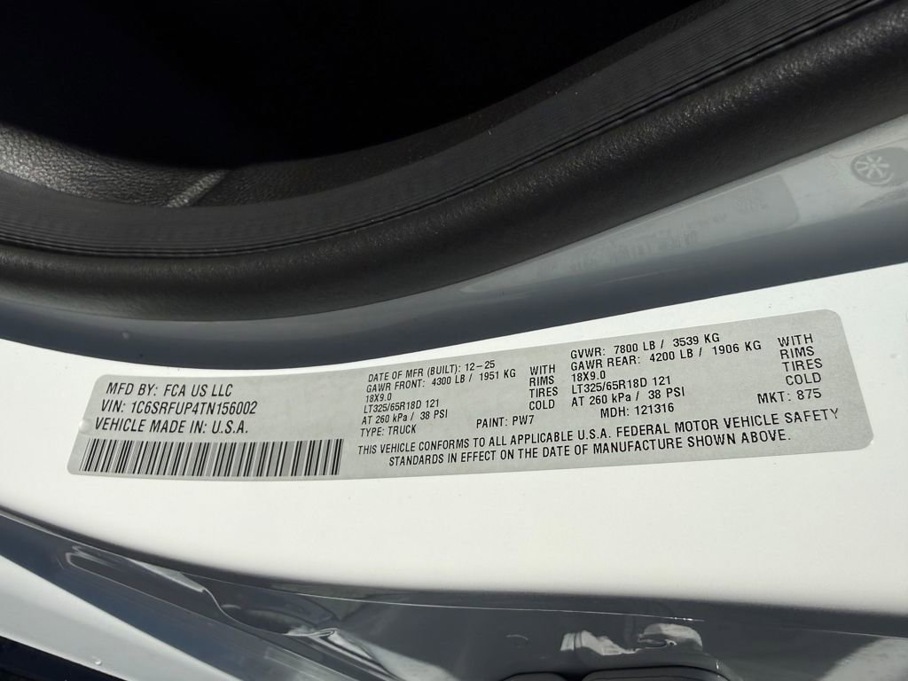 New 2026 RAM 1500 RHO w/ RHO Level 1 Equipment Group image 29