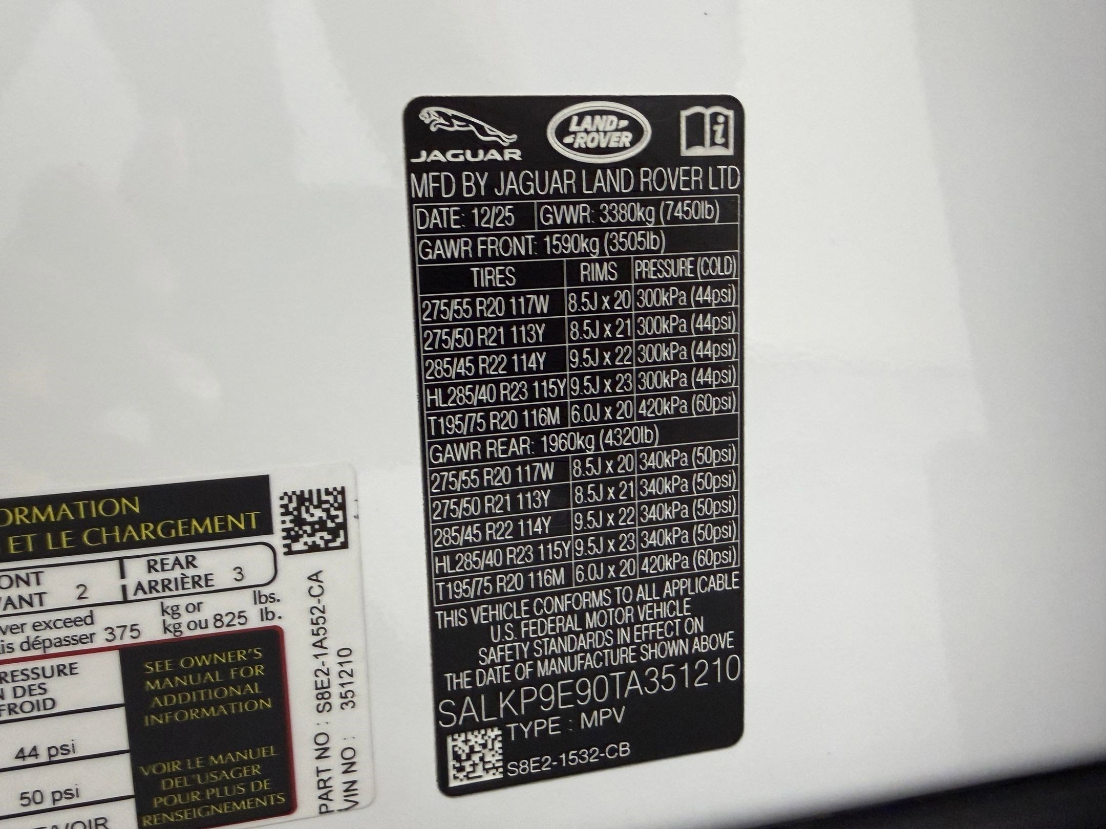 New 2026 Land Rover Range Rover SE AWD/4WD image 21