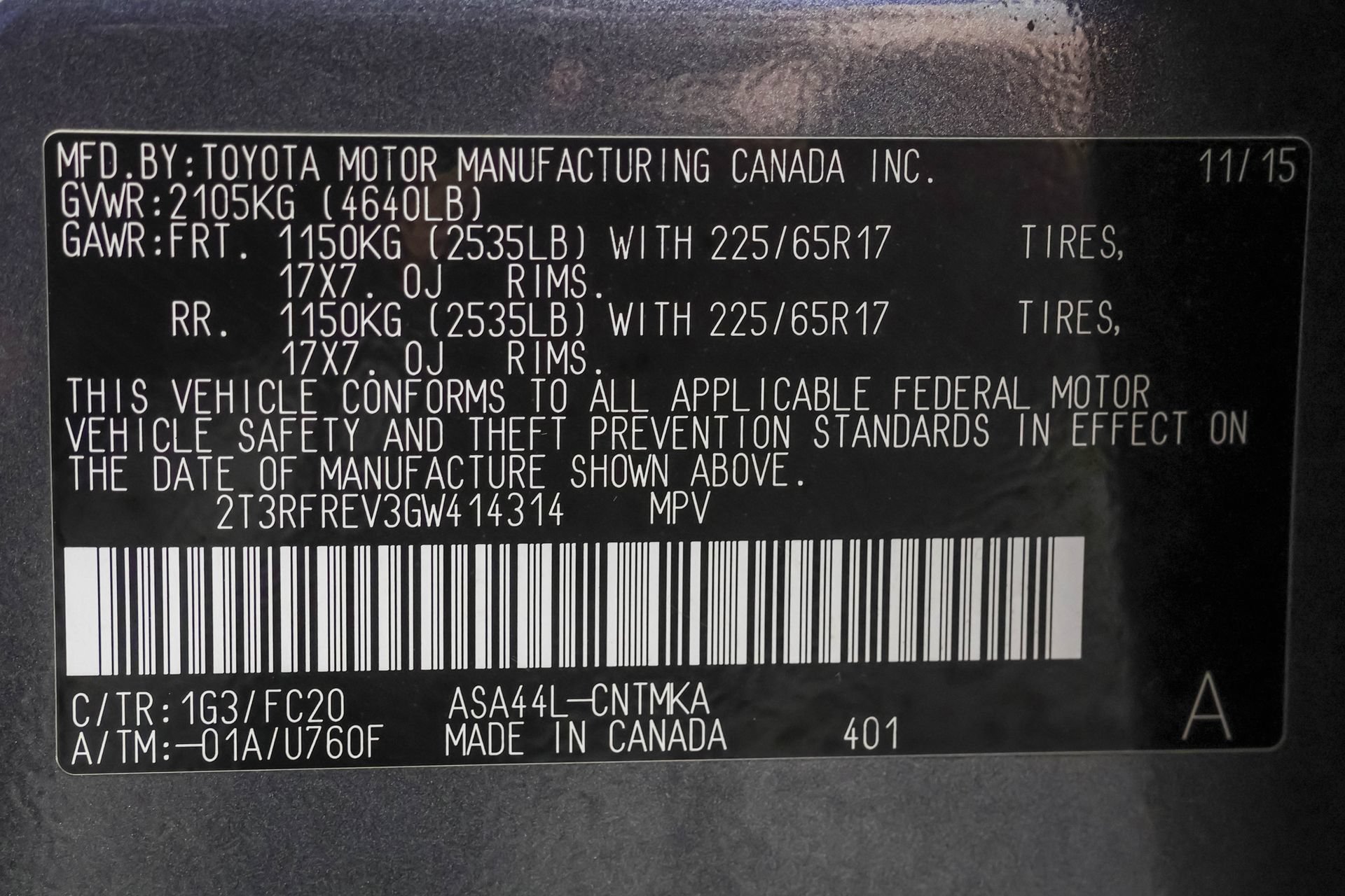 Used 2016 Toyota RAV4 XLE w/ Convenience Package AWD/4WD image 49
