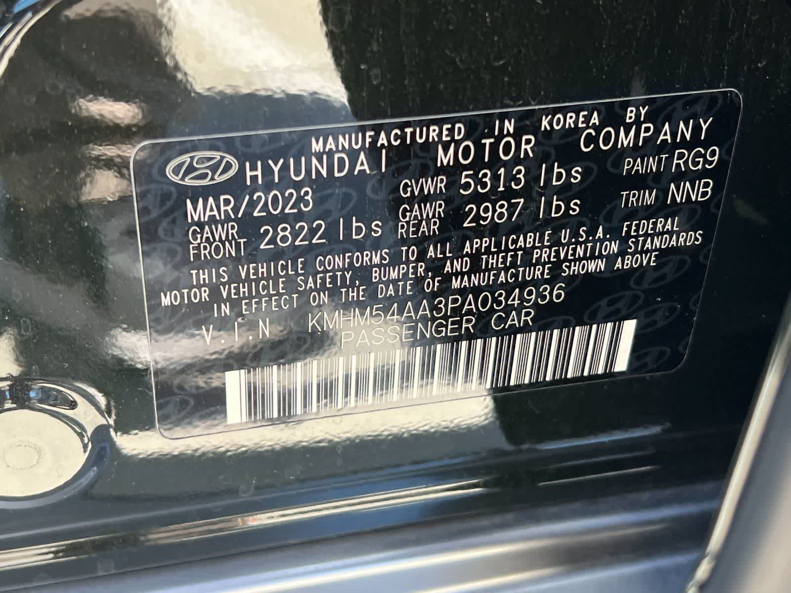 Certified 2023 Hyundai Ioniq 6 Limited RWD image 32