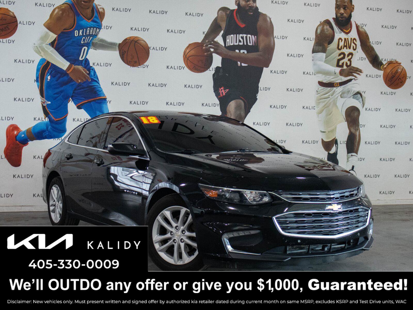 Used 2018 Chevrolet Malibu LT w/ Driver Confidence Package FWD image 1