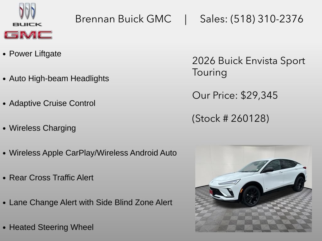 New 2026 Buick Envista Sport Touring w/ Convenience I Package FWD image 18