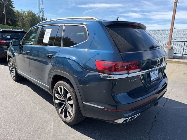 Used 2021 Volkswagen Atlas SEL R-Line AWD/4WD image 2