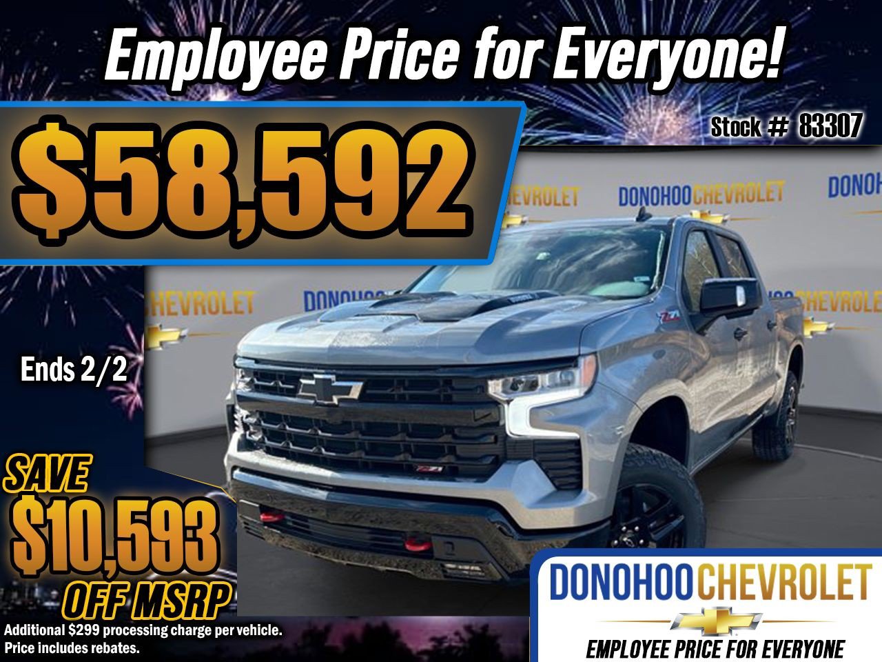 New 2026 Chevrolet Silverado 1500 LT Trail Boss w/ LT Trail Boss Premium Package image 1
