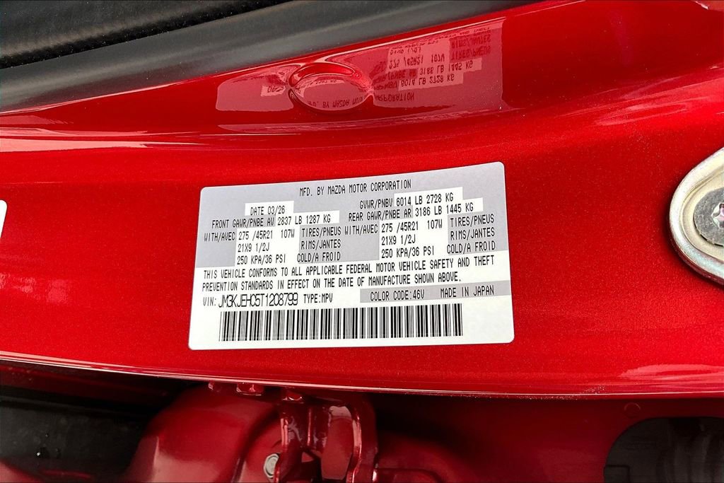 New 2026 MAZDA CX-70 3.3 Turbo S w/ Premium Plus AWD/4WD image 9