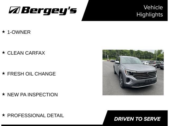 Certified 2025 Volkswagen Atlas SE AWD/4WD image 4