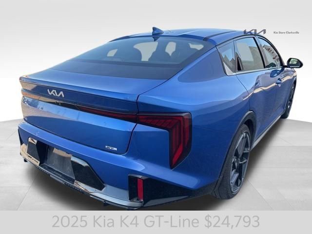 Certified 2025 Kia K4 GT-Line w/ GT-Line Sunroof Package FWD image 8