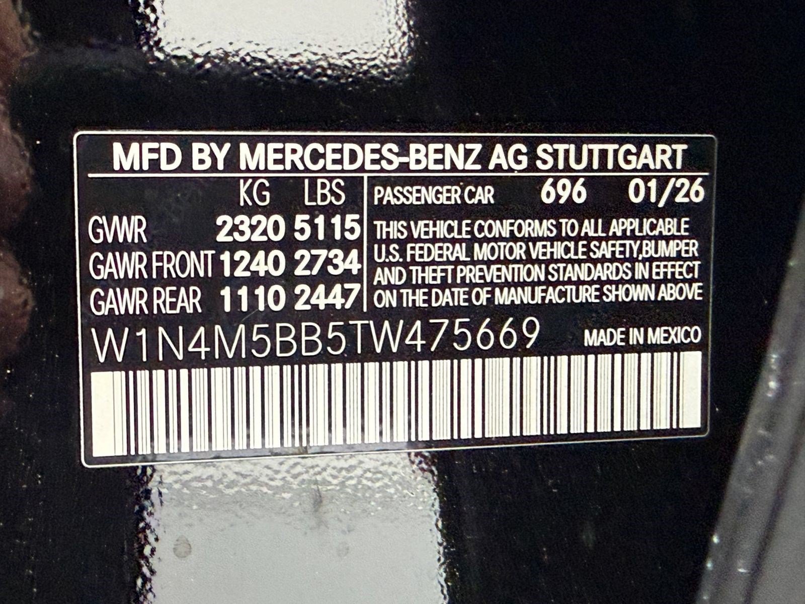 New 2026 Mercedes-Benz GLB 35 AMG 4MATIC image 17