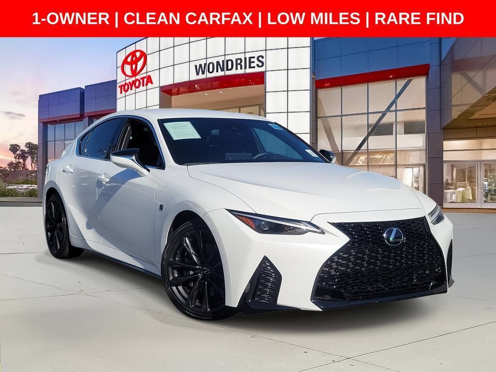 Used 2024 Lexus IS 300 F Sport w/ Accessory Package 2 RWD image 1
