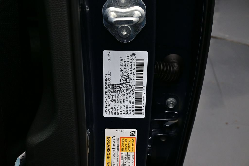 New 2026 Honda Accord SE image 22
