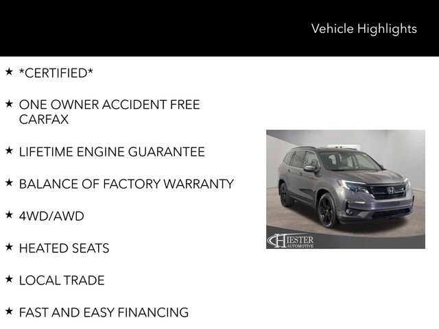 Used 2022 Honda Pilot Special Edition image 8