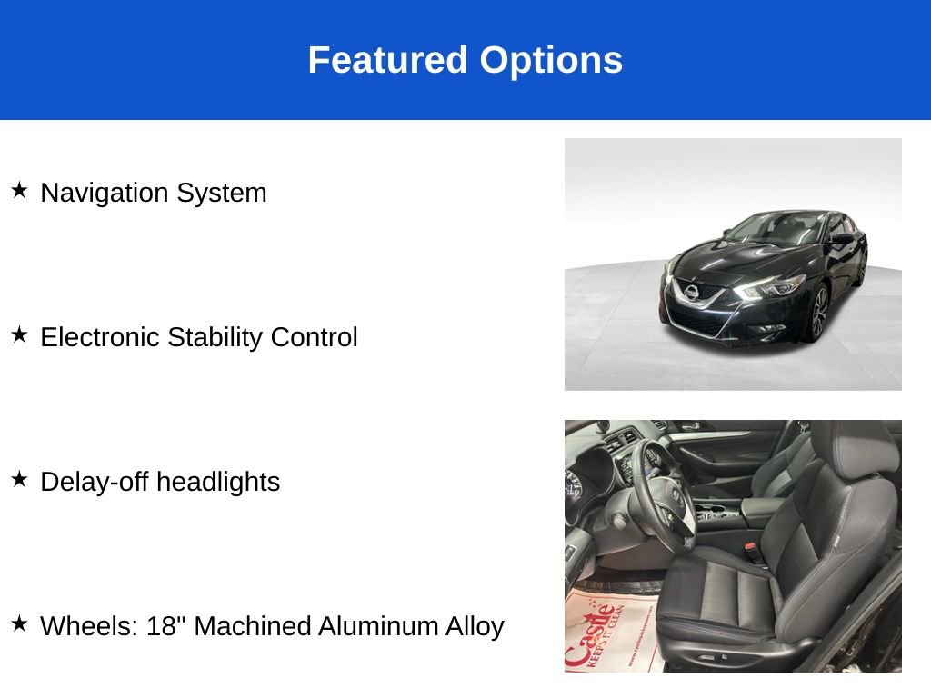 Used 2016 Nissan Maxima 3.5 S image 3