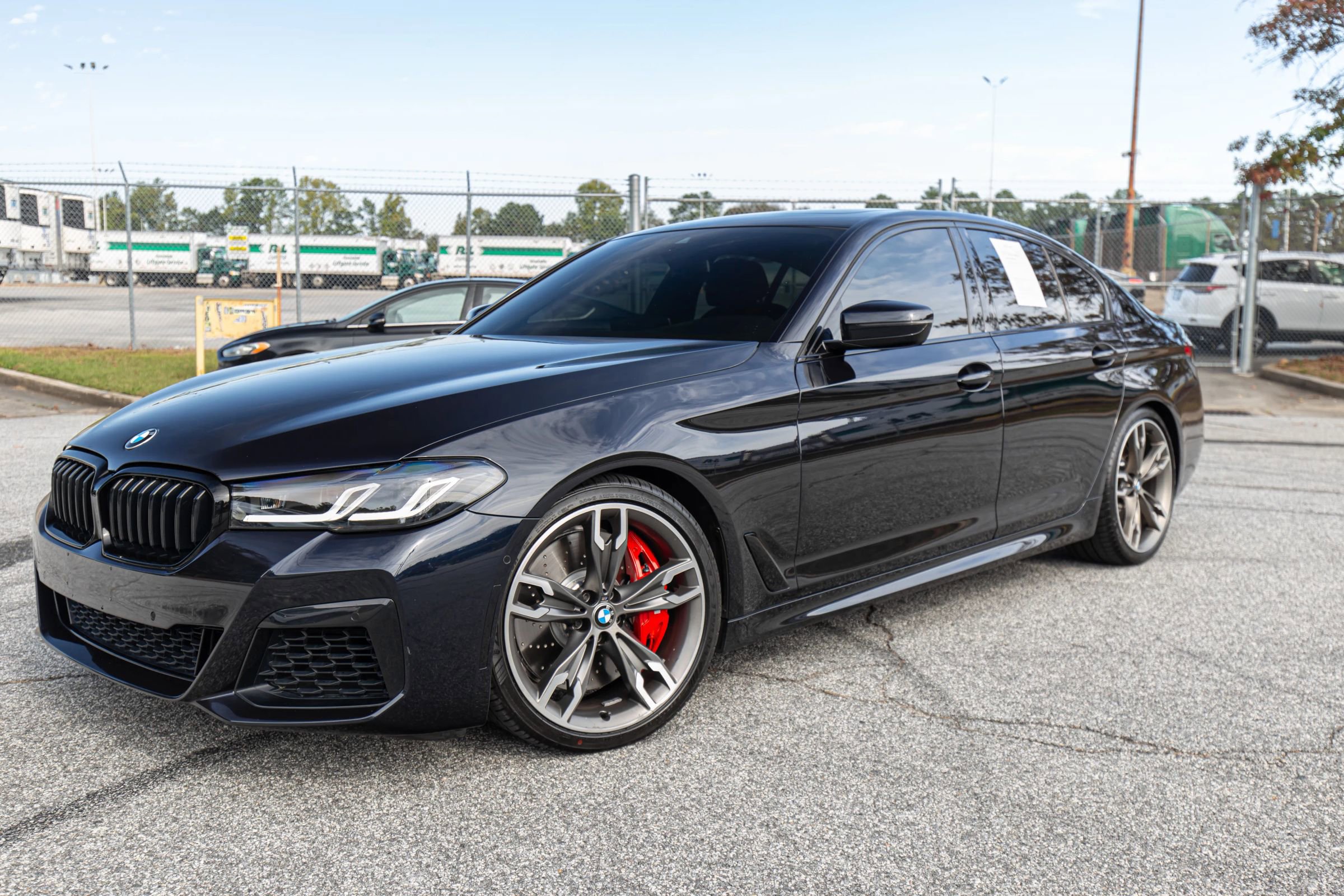 Used 2022 BMW M550i xDrive w/ Shadowloine Package image 2