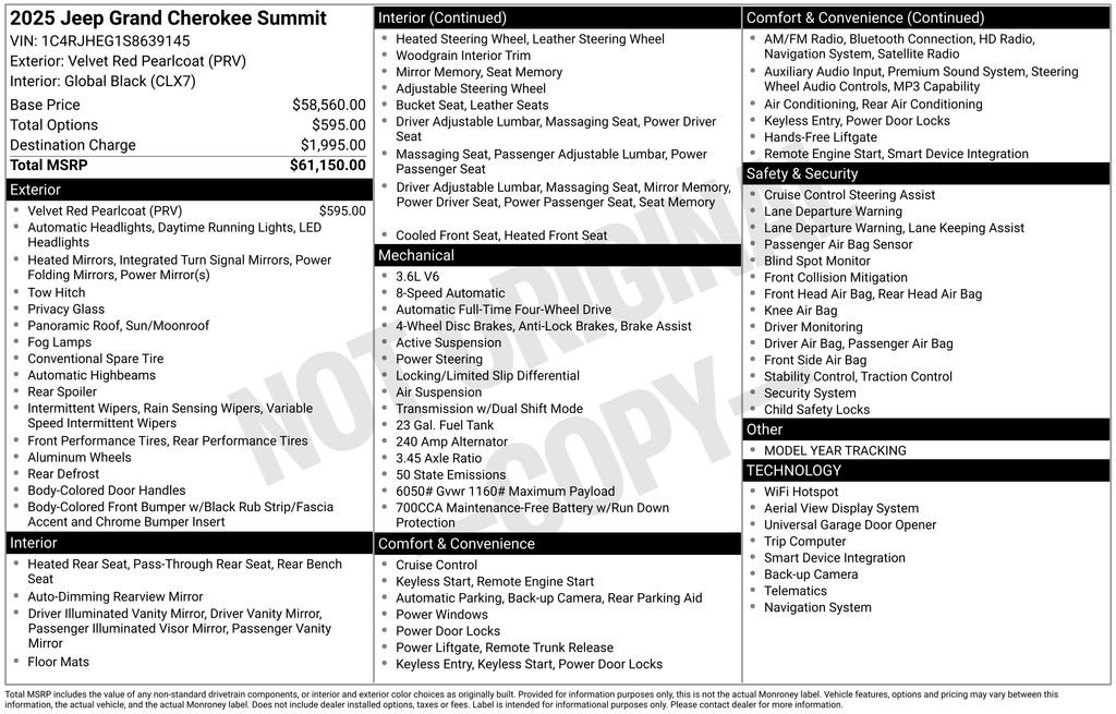 Certified 2025 Jeep Grand Cherokee Summit image 44
