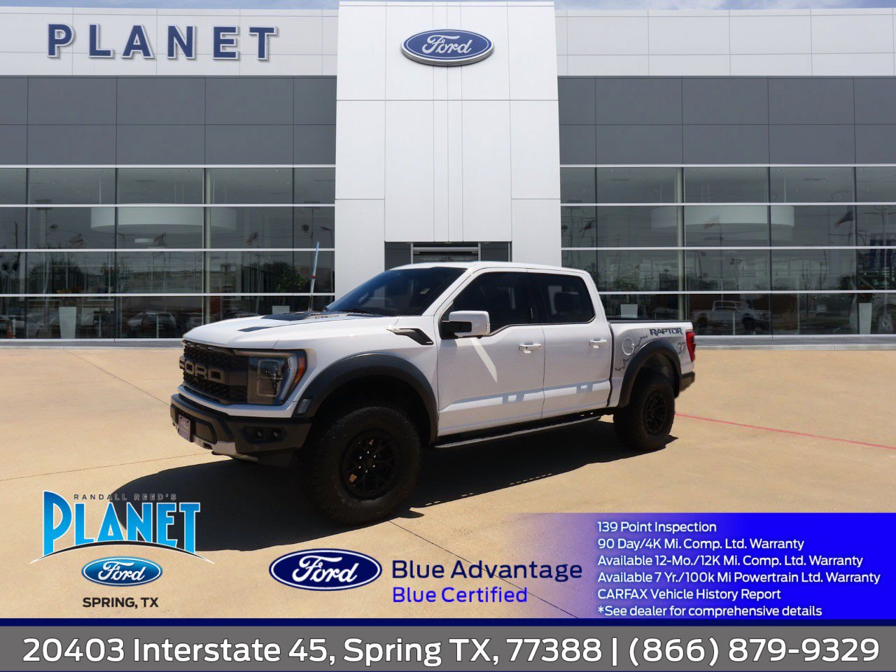 Certified 2023 Ford F150 Raptor w/ Raptor 37 Performance Package image 1