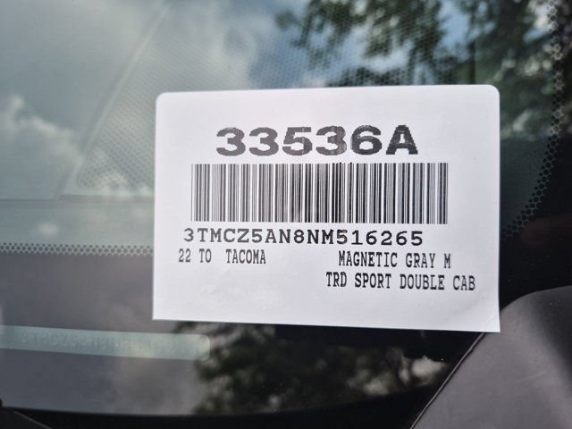 Certified 2022 Toyota Tacoma TRD Sport AWD/4WD image 15