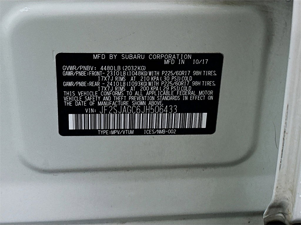 Used 2018 Subaru Forester 2.5i Premium image 32