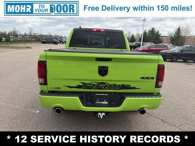 Used 2017 RAM 1500 Sport w/ Sublime Green Sport Package image 4