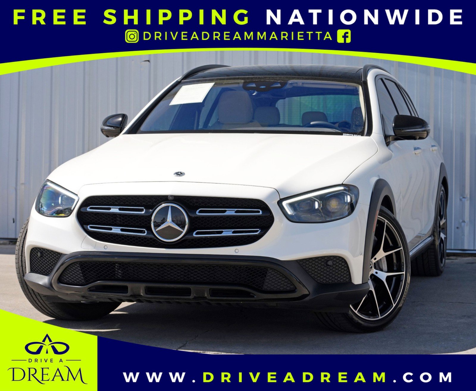 Used 2022 Mercedes-Benz E 450 4MATIC All-Terrain Wagon