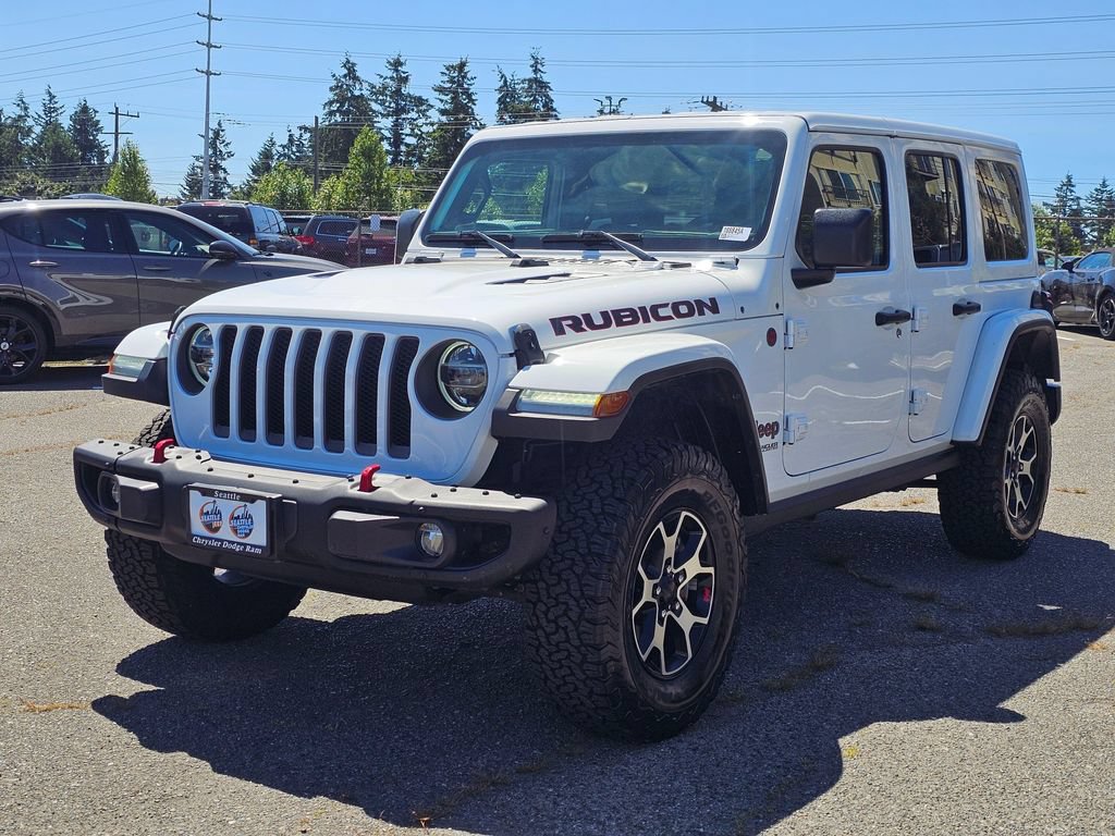 Used 2020 Jeep Wrangler Unlimited Rubicon w/ Steel Bumper Group AWD/4WD image 4