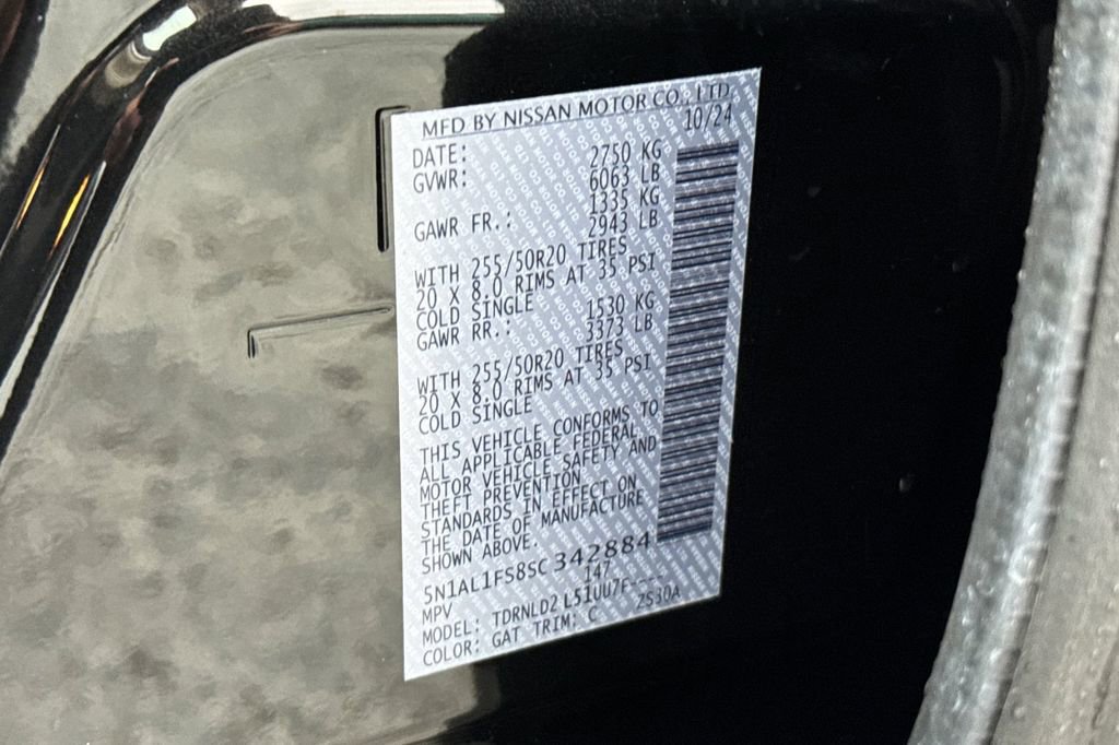 Certified 2025 INFINITI QX60 Luxe w/ Vision Package image 28