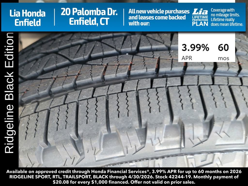 New 2026 Honda Ridgeline Black Edition image 13