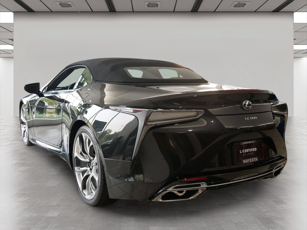 Certified 2023 Lexus LC 500 Convertible w/ Touring Package RWD image 4