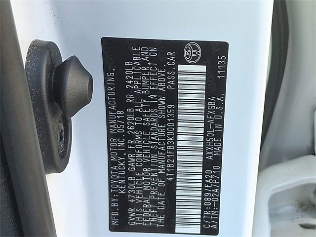 Used 2019 Toyota Avalon XLE w/ Moonroof Package image 26