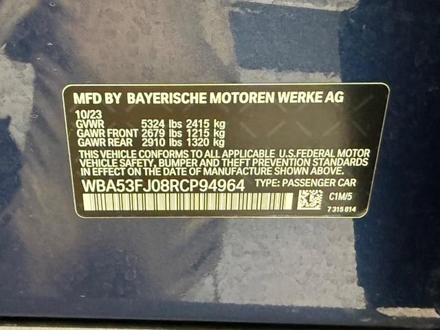 Used 2024 BMW 530i xDrive w/ Premium Package AWD/4WD image 22