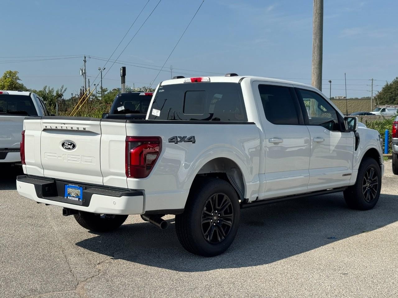 New 2025 Ford F150 Platinum w/ Equipment Group 702A High image 3