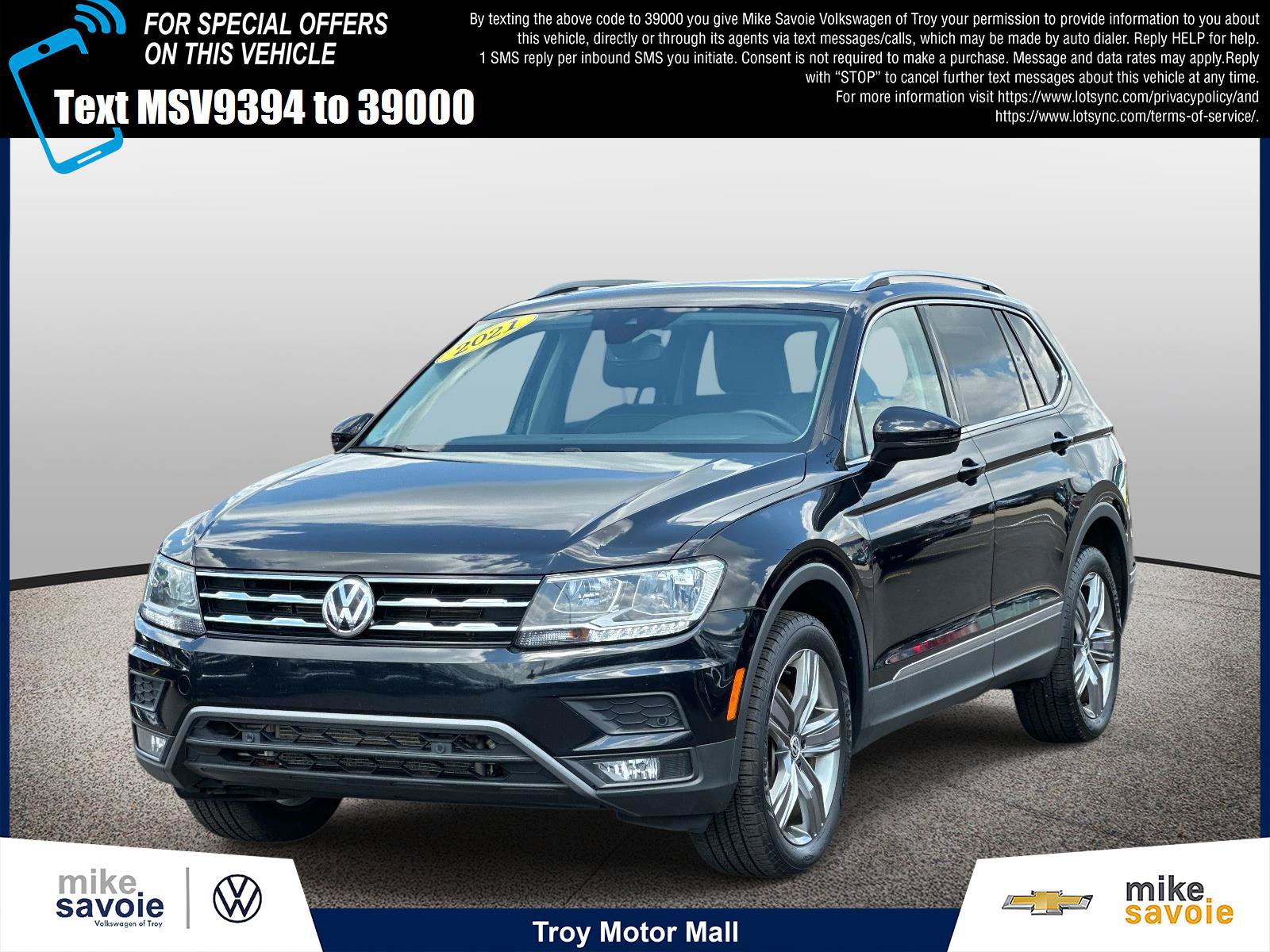 Used 2021 Volkswagen Tiguan S AWD/4WD image 1