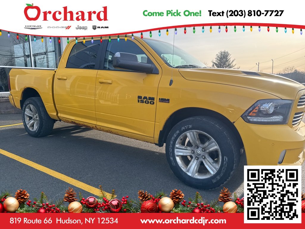 Used 2016 RAM 1500 Sport w/ Stinger Yellow Sport Package image 2