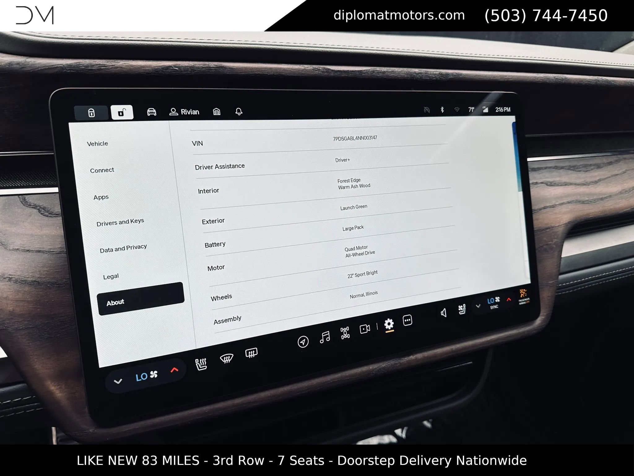 Used 2022 Rivian R1S Launch Edition AWD/4WD image 42