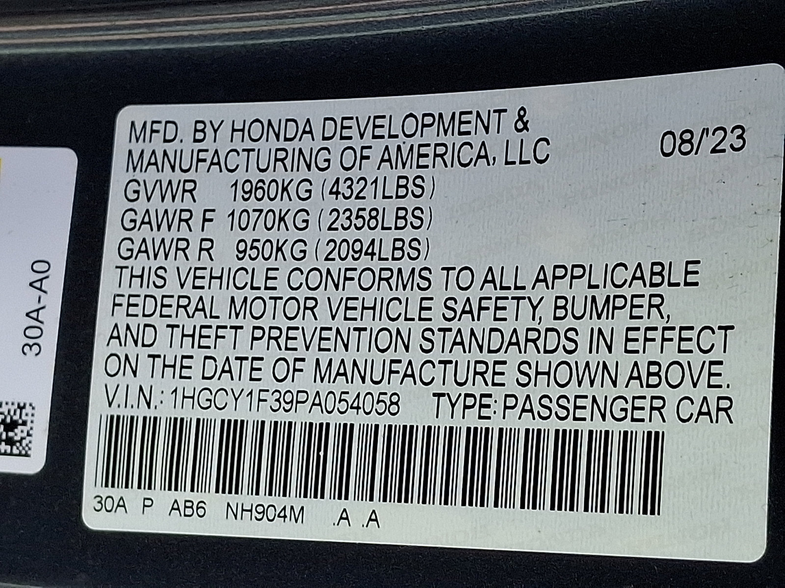 Used 2023 Honda Accord EX image 29