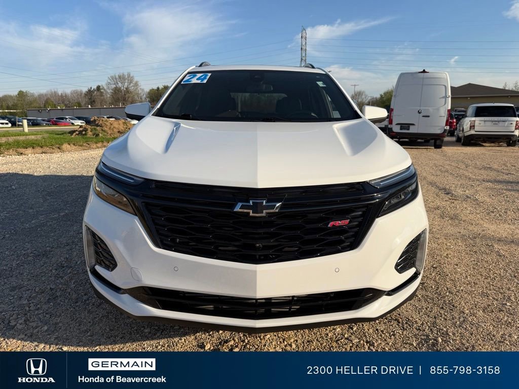 Used 2024 Chevrolet Equinox RS w/ RS Leather Package FWD image 3