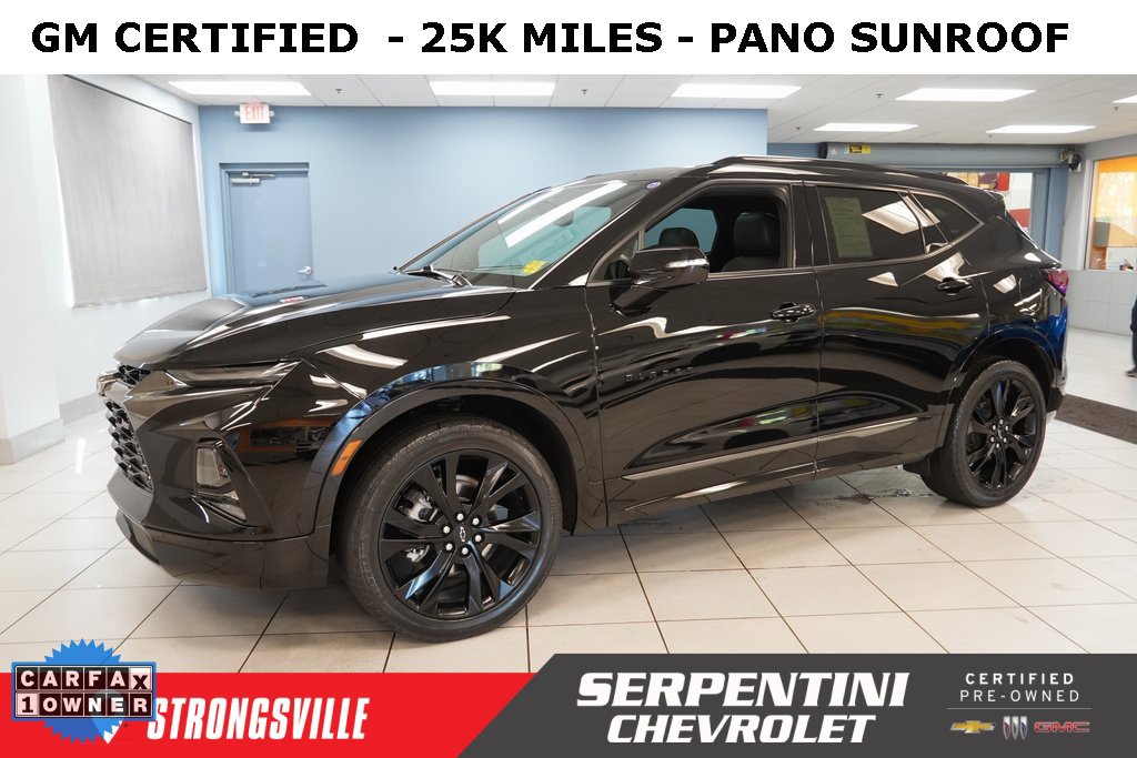 Certified 2022 Chevrolet Blazer RS w/ LPO, Cargo Package